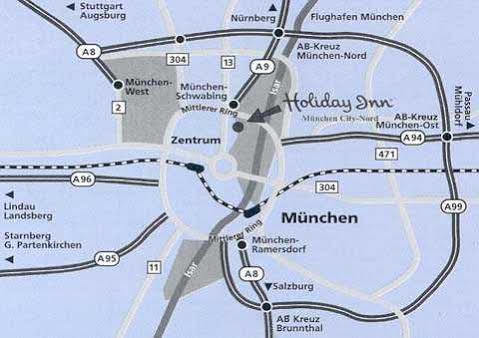 Holiday Inn Munich-Schwabing المظهر الخارجي الصورة